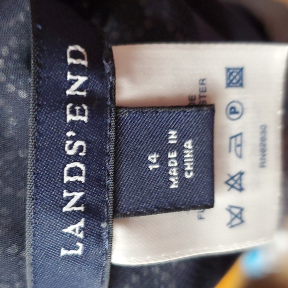 Lands' End 100% Silk skirt - Picture 7 of 8